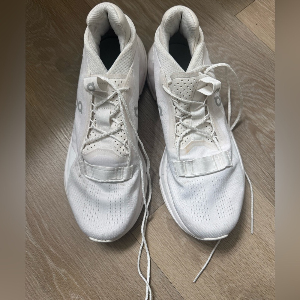 On Running White Athletic Shoes